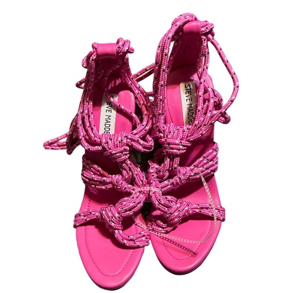 ✅Steve Madden Fiore Rope Strappy Sandals - Picture 6 of 7